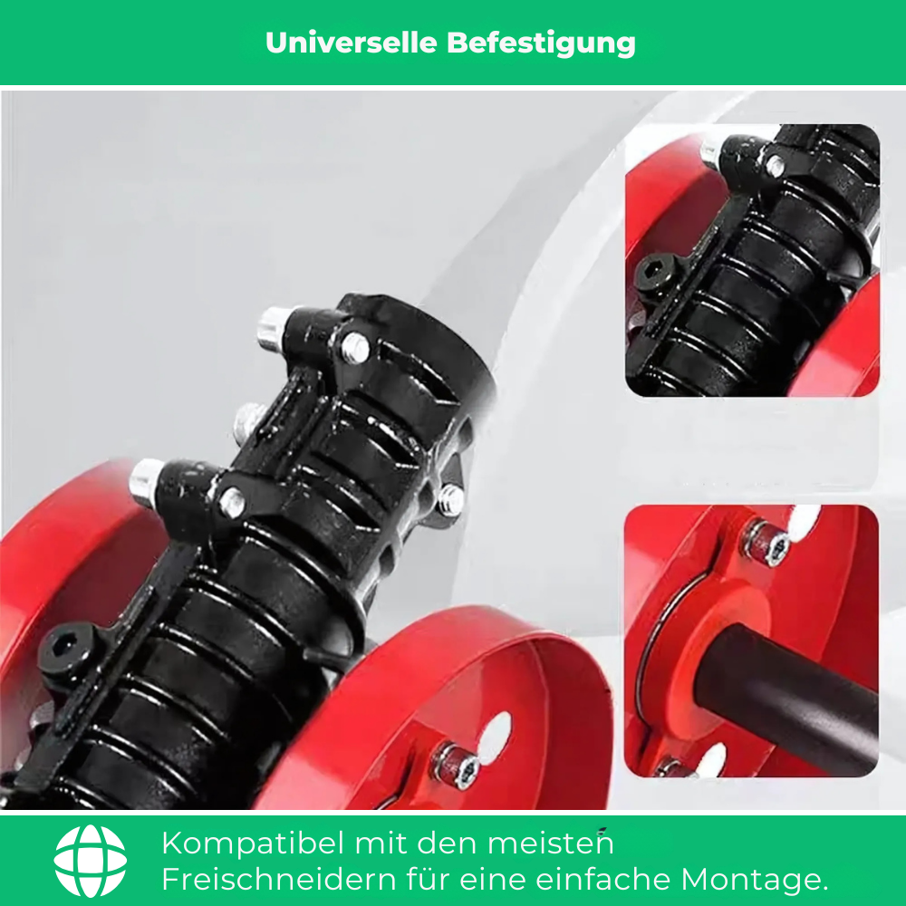 Professionele Onkruidborstel 28cm Diameter 9 Tanden Manganstaal Freischneider 26/28mm