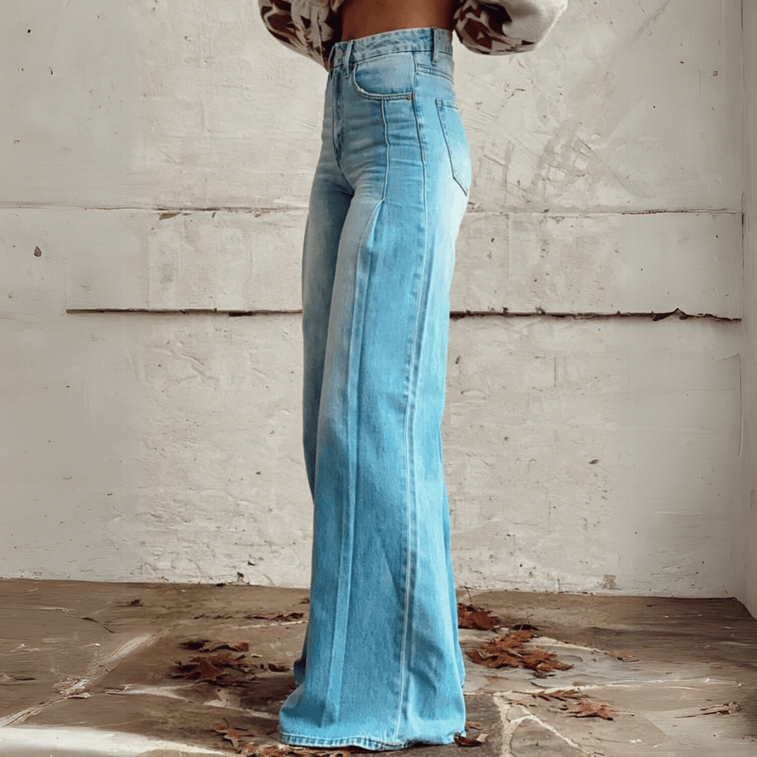 Boho Broek Vintage Stijl Pantalon voor Vrouw