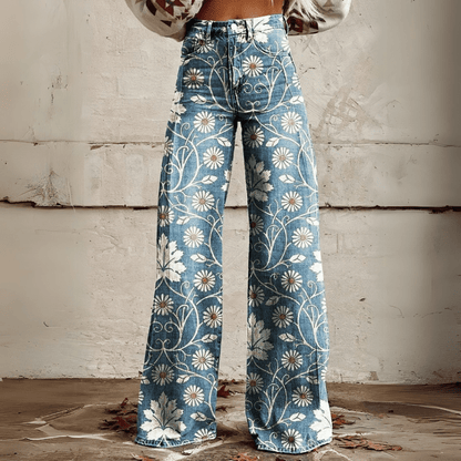 Boho Broek Vintage Stijl Pantalon voor Vrouw - StudioMarella