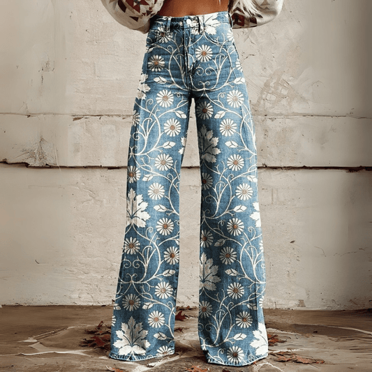 Boho Broek Vintage Stijl Damesschoenen - StudioMarella