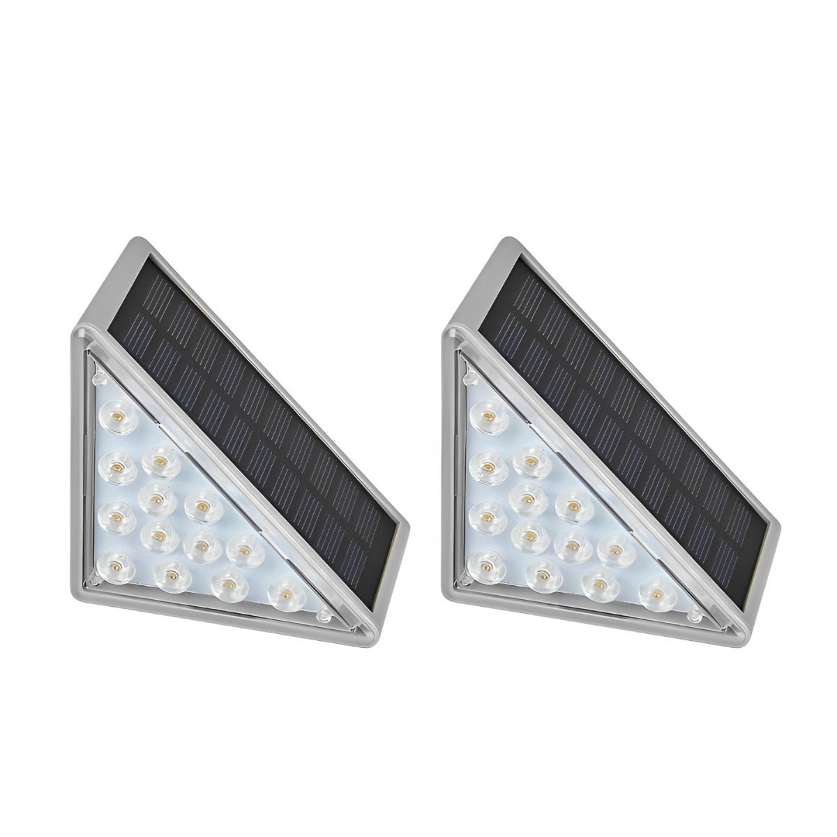 Trapverlichting Buiten Solar LED ABS IP65 Tuin Trap Warmwit 3000K Bewegingssensor Automatisch Oprit Stap Verlichting Sfeerlamp