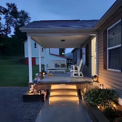 Trapverlichting Buiten Solar LED ABS IP65 Tuin Trap Warmwit 3000K Bewegingssensor Automatisch Oprit Stap Verlichting Sfeerlamp