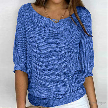 Dames Gebreide Trui Elegant Model