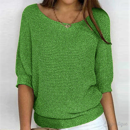 Dames Gebreide Trui Elegant Model