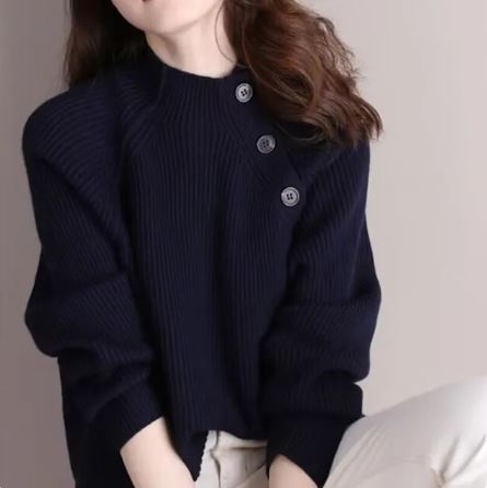 Retro Trui voor Vrouwen Vintage Klassieke Stijl