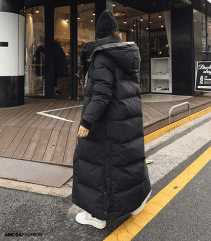 Dikke Winterparka Oversize Vrouwenjas Warm
