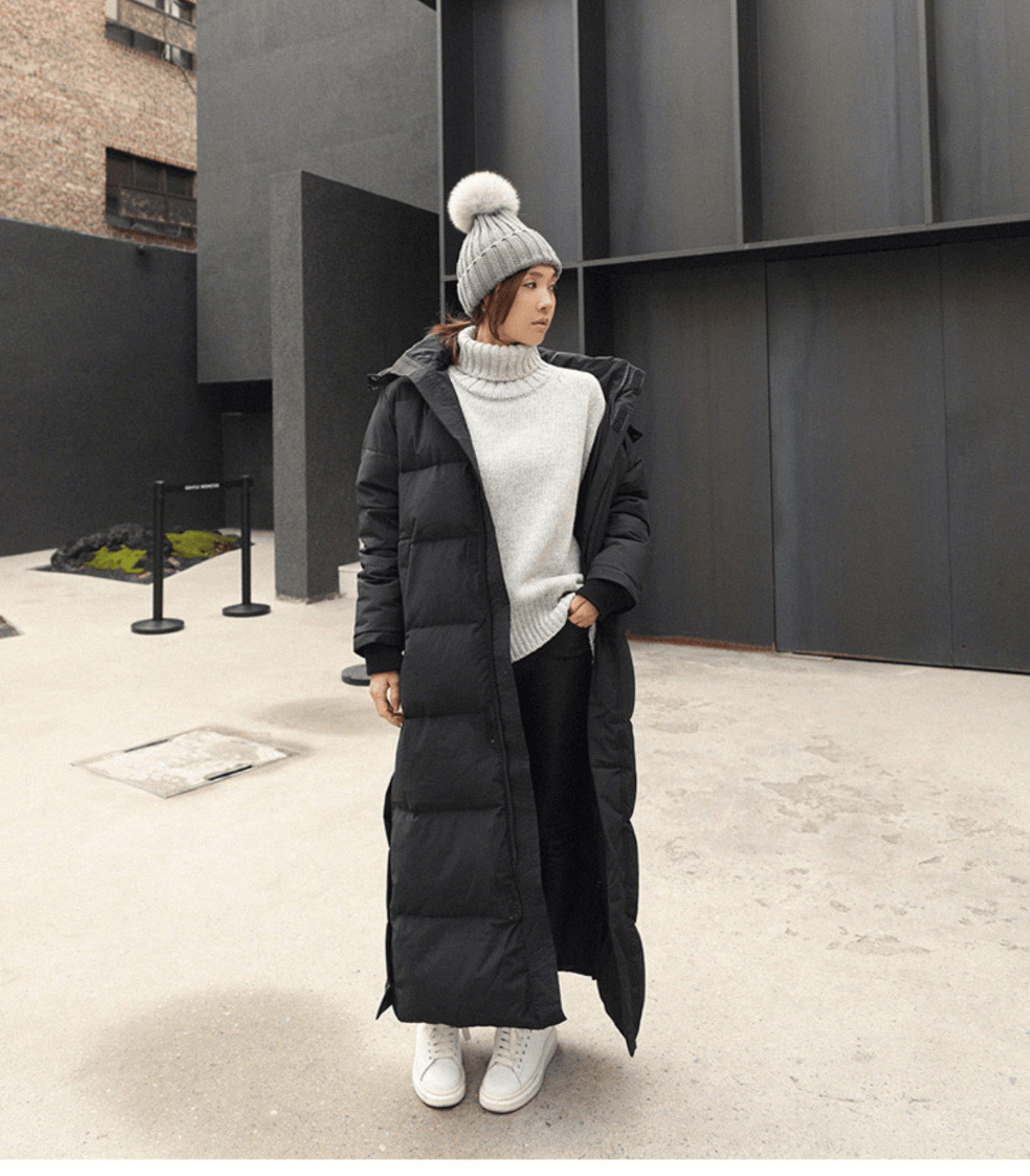 Dikke Winterparka Oversize Vrouwenjas Warm
