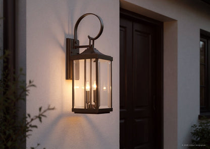 Buitenlamp Wandlamp Klassiek Lantaarn Olde Bronze Aluminium 55cm
