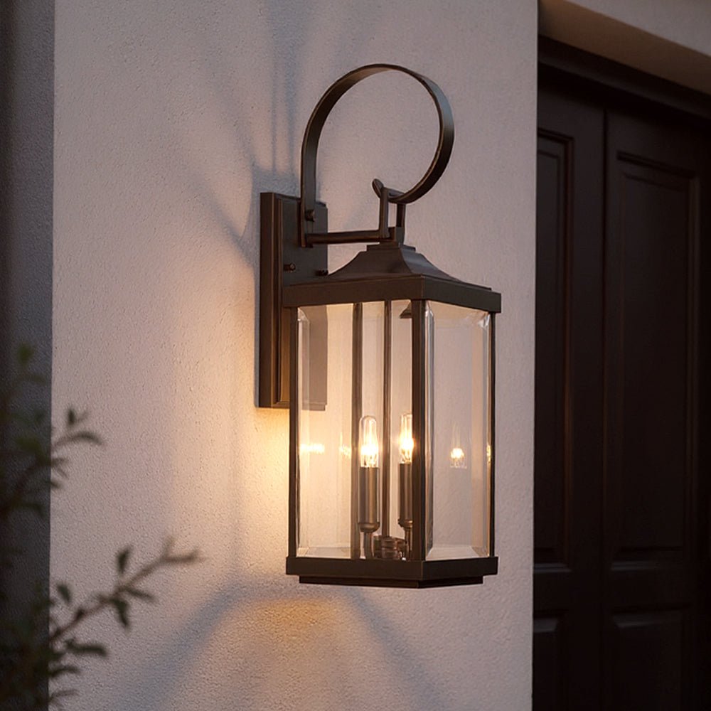 Buitenlamp Wandlamp Klassiek Lantaarn Olde Bronze Aluminium 55cm