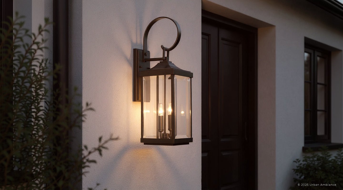 Buitenlamp Wandlamp Klassiek Lantaarn Olde Bronze Aluminium 55cm