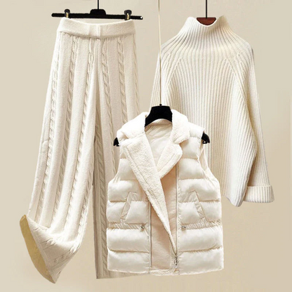 Dames Winterset Warme Trui en Broek Comfortabele Pasvorm - StudioMarella