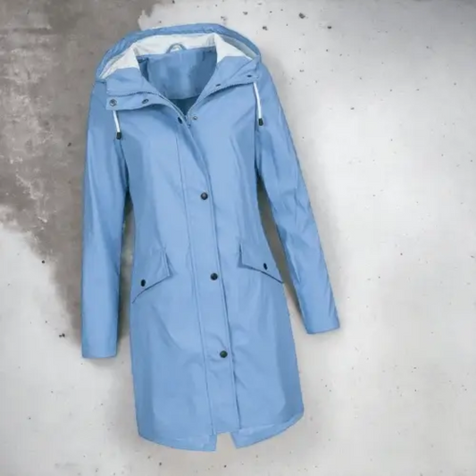 Dames Regenjas Waterdicht met Capuchon Stijlvolle Look - StudioMarella