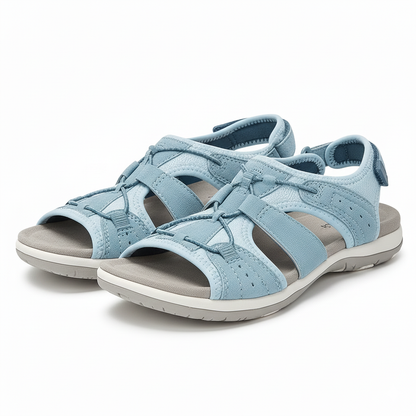 Dames Comfort Sandalen Zachte Demping Brede Voeten - StudioMarella