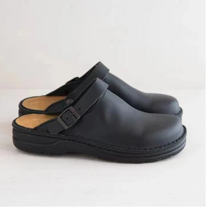 Val | Ontlastende schoenen van leer in de kleur Zwart voor heren in stijl geschikt voor alle seizoenen.