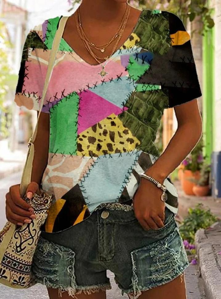 Dames Overhemd Bloemenprint Feminiene Stijl