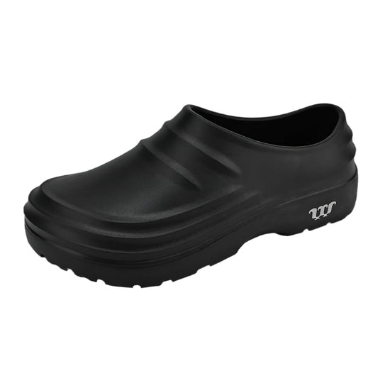 Antislip Werkschoenen voor Professionals — Oliebestendige Slip-On Koksschoenen voor Heren en Dames — Lichtgewicht Veiligheidsschoenen Keuken Zomer