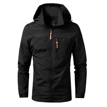 Weerbestendige herenjack voor outdoor – Wind- en waterdicht – All-weather bescherming
