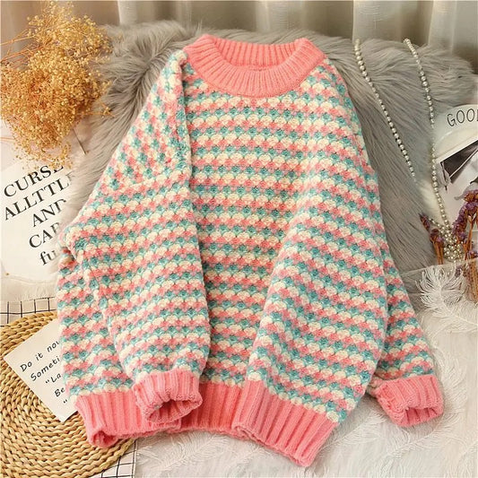 Damestrui Losse O-Hals Casual Trui - StudioMarella