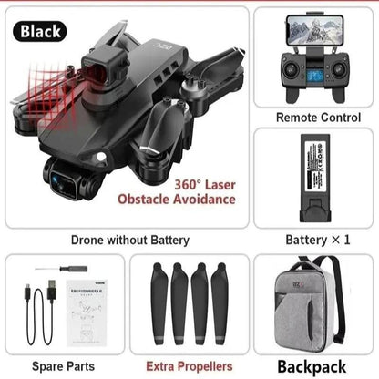 Professionele Camera Drone met 8K Dual Camera en GPS-stabilisatie – Borstelloze Motoren