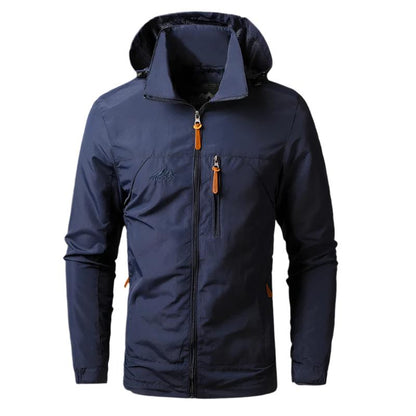 Weerbestendige herenjack voor outdoor – Wind- en waterdicht – All-weather bescherming