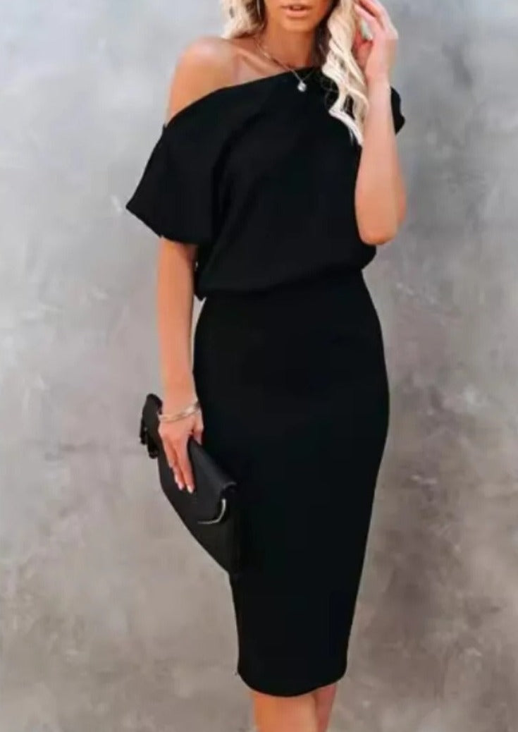 Vrouwelijke Zomerjurk Elegante Modieus Jurk voor Dames