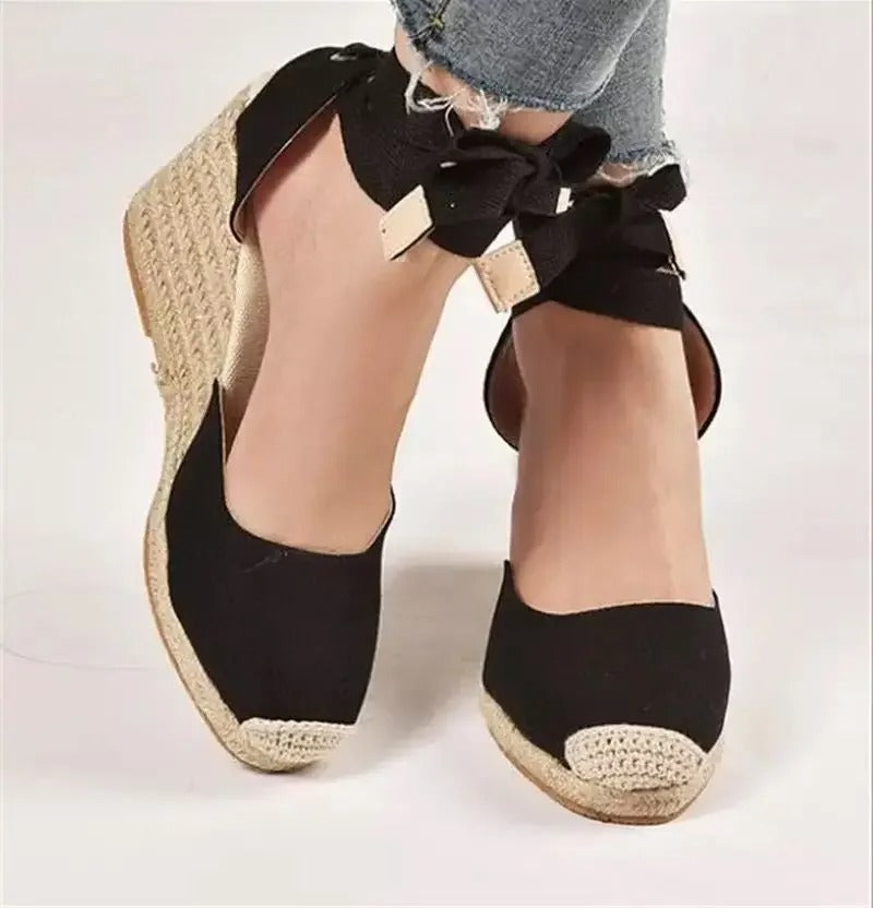 Dames Zomersandalen met Veters Comfortabele Schoenen