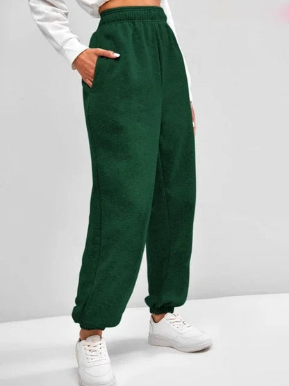 Joggingbroek Zacht Hoge Taille Comfortabele Fit - StudioMarella