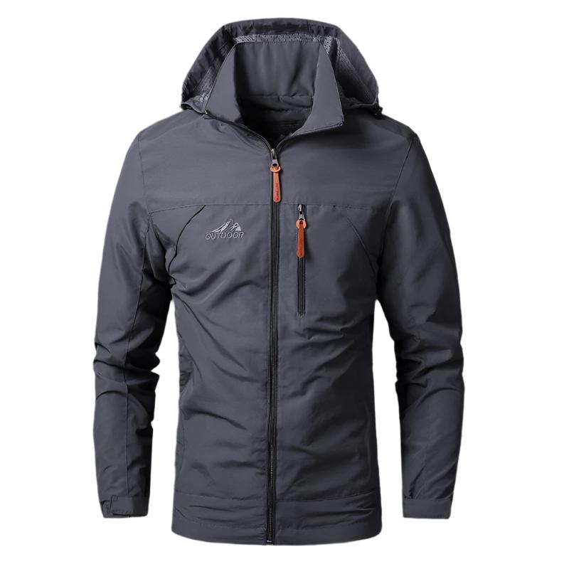 Weerbestendige herenjack voor outdoor – Wind- en waterdicht – All-weather bescherming