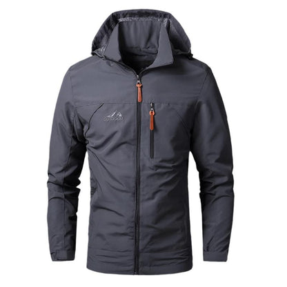 Weerbestendige herenjack voor outdoor – Wind- en waterdicht – All-weather bescherming