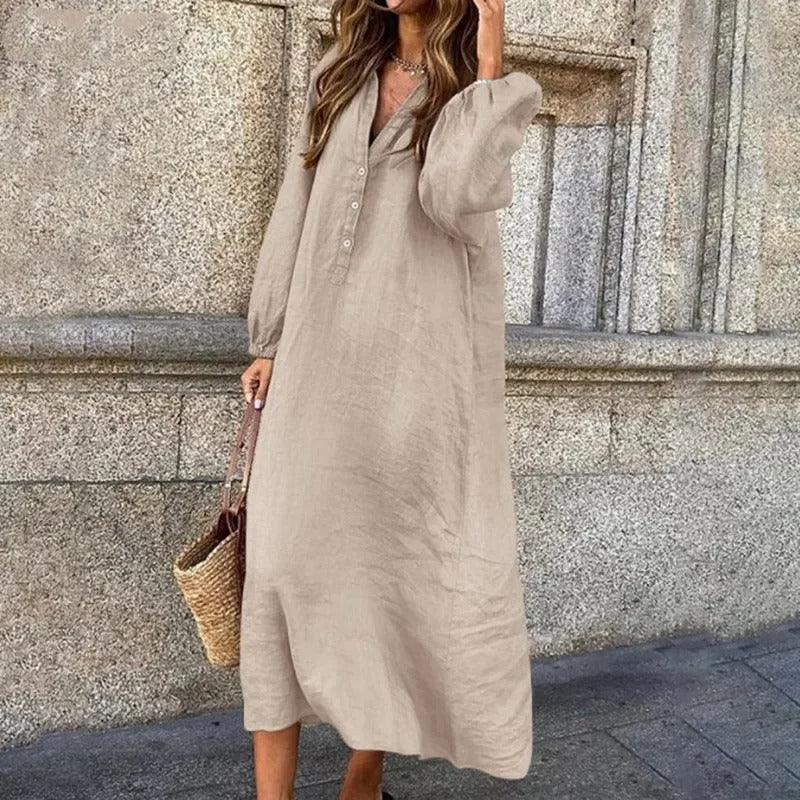 Vrouwelijke Oversized Jurk Losse Fit Zomerjurk