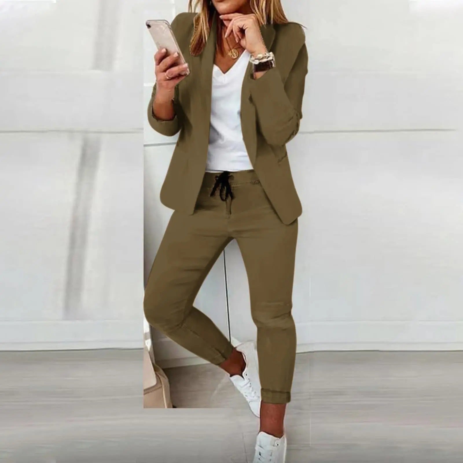 Dames Blazer Broek Combinatie - StudioMarella
