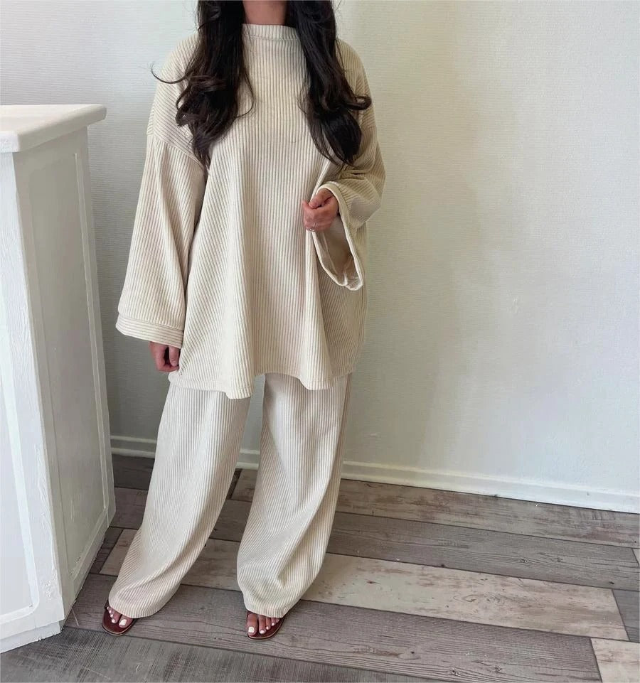 Dames Winteroutfit Set 2-Delig Warm en Stijlvol