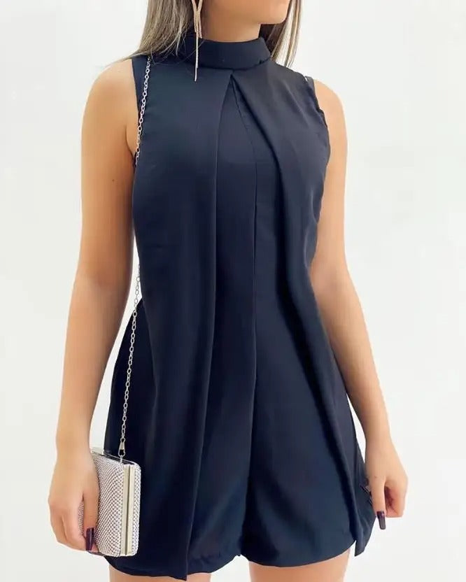 Vrouwelijke Jumpsuit Zomerjurk Lange Mouw