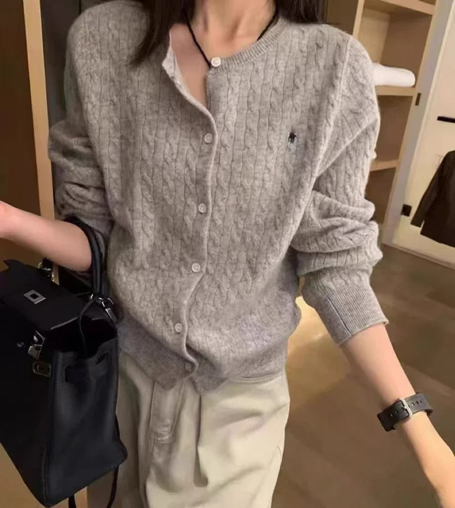 Kasjmier Trui voor Vrouw met Jeans Stijl