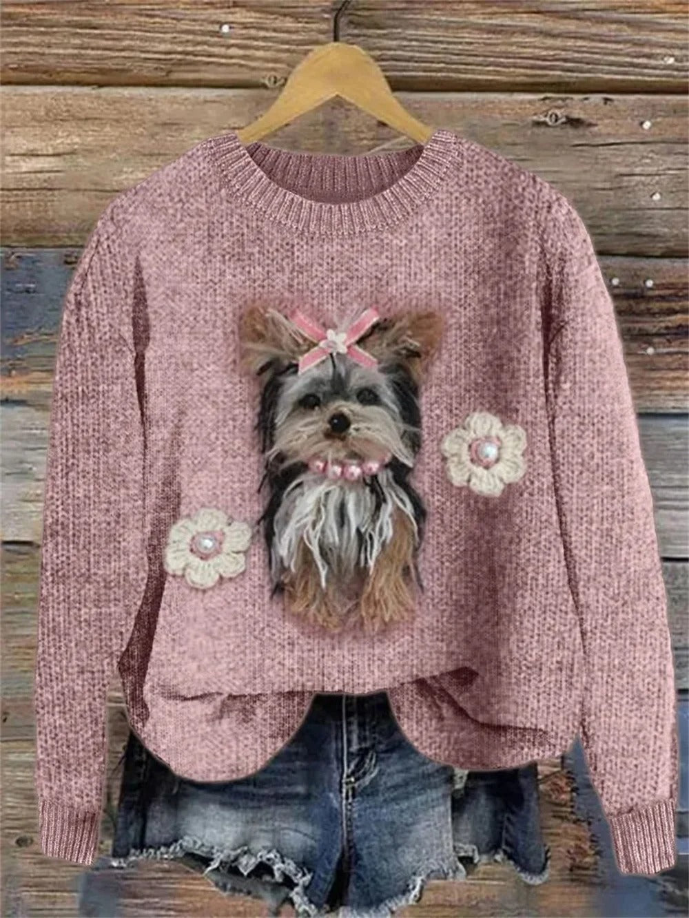 Dames Trui met Leuke Prints en Origineel Ontwerp - StudioMarella