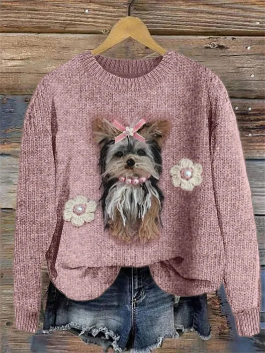 Dames Trui met Leuke Prints en Origineel Ontwerp - StudioMarella