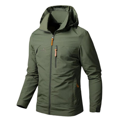 Weerbestendige herenjack voor outdoor – Wind- en waterdicht – All-weather bescherming
