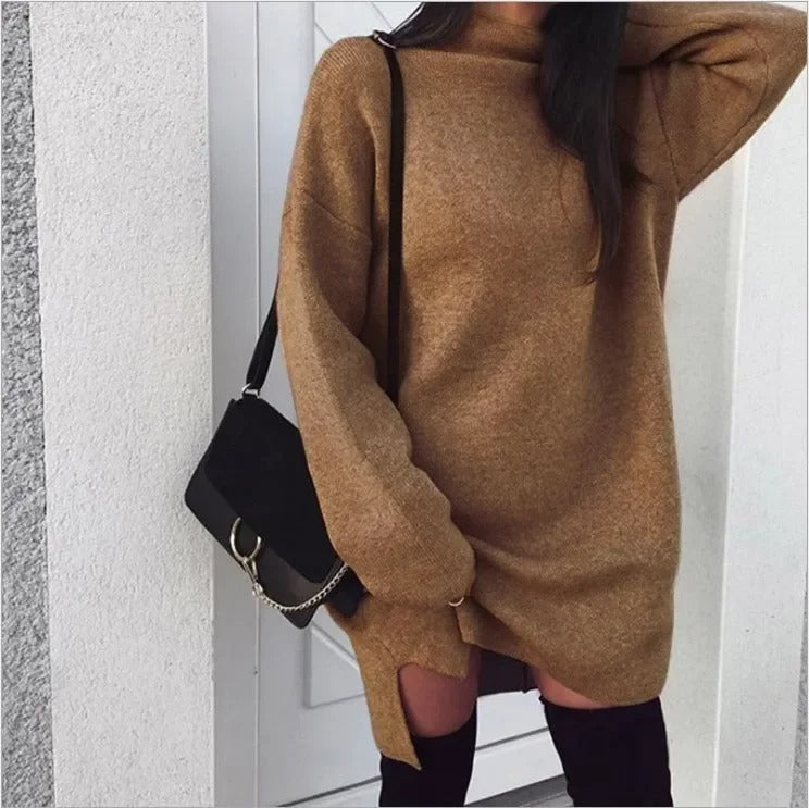 Oversized Breijurk Dahlia Stijl Warm voor Vrouw