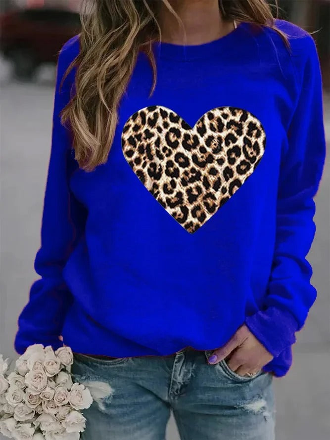 Dames Sweater Dierenprint Ronde Hals Zacht - StudioMarella