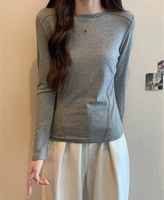 Dames Fleece Trui Lange Mouwen Zacht Warm - StudioMarella