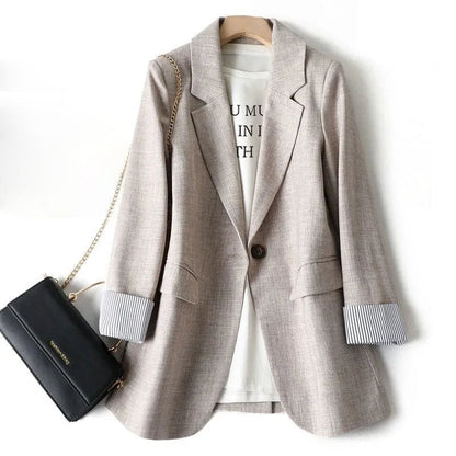 Dames Blazer Elegante Maatwerk Stijl