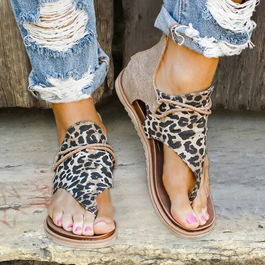Dames Sandalen Comfortabel Zomer Platte Schoenen - StudioMarella