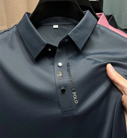 Heren Polo Shirt Stretch Kreukvrij Comfortabel