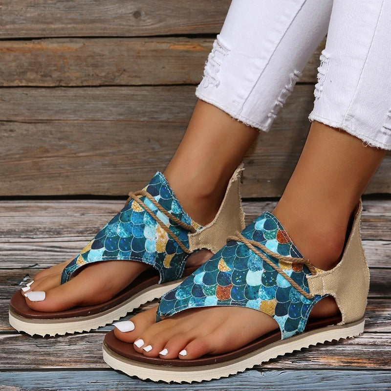 Comfortabele Zomer Sandalen van Leer - StudioMarella
