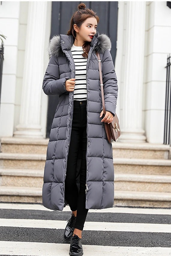 Dames Winterparka Bontkraag Warm en Waterdicht