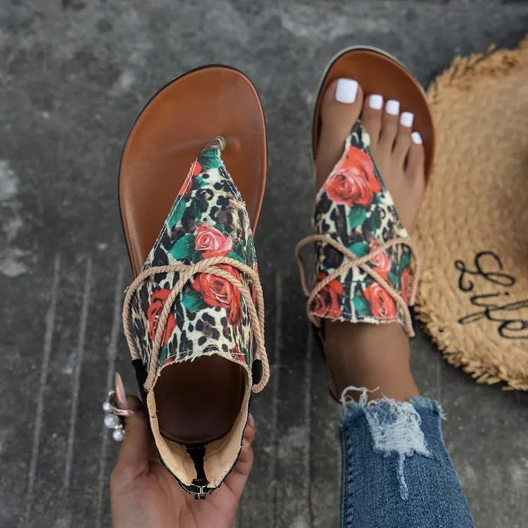 Dames Zomersandalen met Knijpneus Comfortabele Schoenen