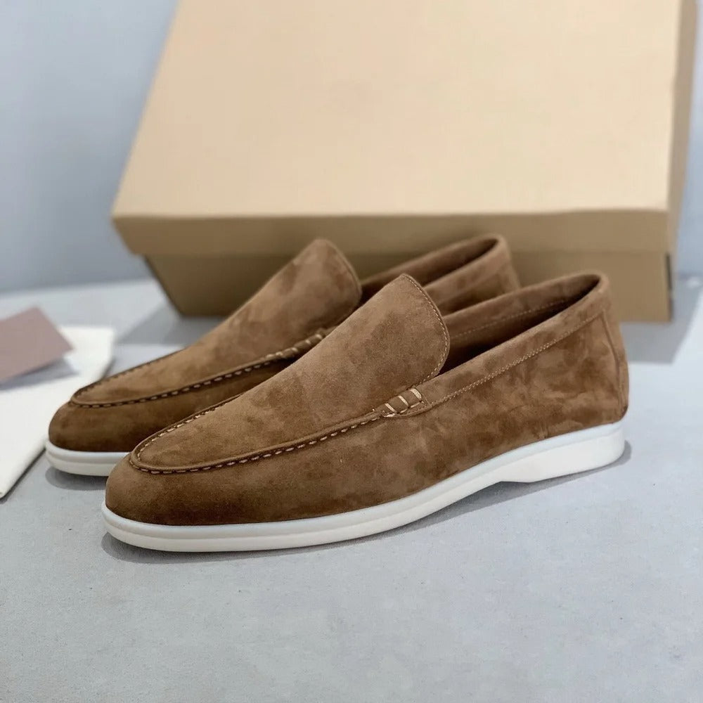 Luxe Pantofole van Zacht Suede Leer