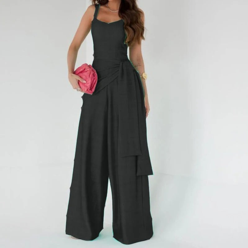 Mouwloze Jumpsuit Zomerjurk voor Vrouw Elegante Stijl - StudioMarella