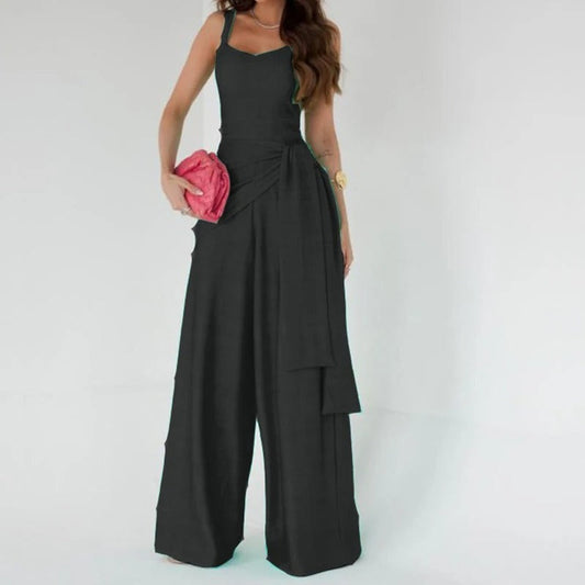 Mouwloze Jumpsuit Zomerjurk voor Vrouw Elegante Stijl - StudioMarella