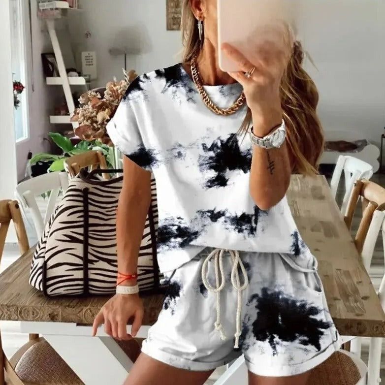 Tie Dye Set 2-Delig Vrouwelijk Kleding - StudioMarella